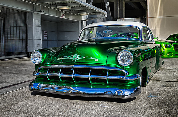 Candy Green '54 Chevy Custom #6 - Forged Photography