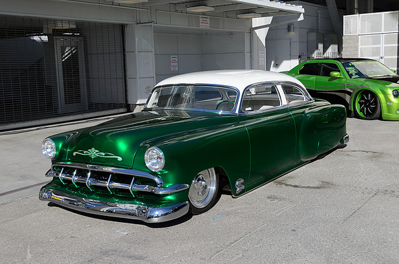 Candy Green '54 Chevy Custom #5 - Forged Photography